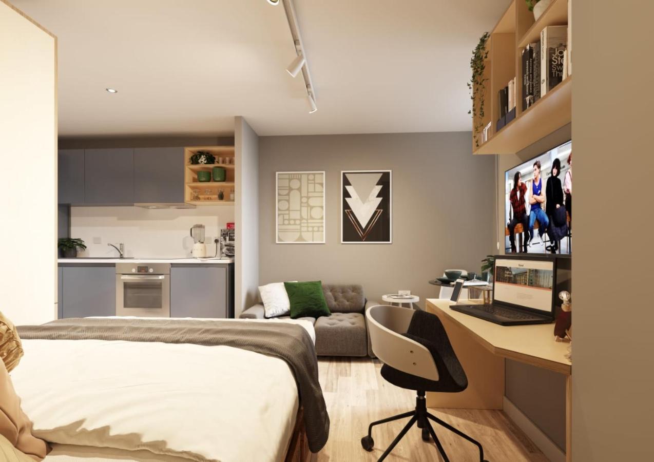 Sleek Studios, Apartments And Private Bedrooms At Silk Mill Close To Edinburgh Old Town エクステリア 写真